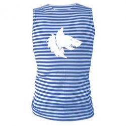 Майка-тельняшка Warhammer Space Wolf - PrintSalon