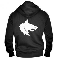 Мужское худи на молнии Warhammer Space Wolf - PrintSalon