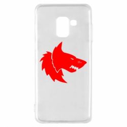 Чехол для Samsung A8 2018 Warhammer Space Wolf-PrintSalon Чехол для Samsung A8 2018 Warhammer Space Wolf
