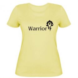 Женская футболка Warrior - PrintSalon