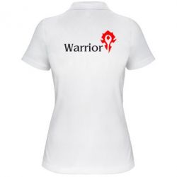 Женское поло Warrior - PrintSalon