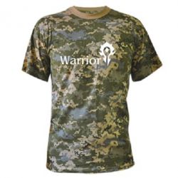 Камуфляжная футболка Warrior - PrintSalon