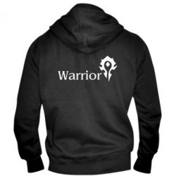 Мужское худи на молнии Warrior - PrintSalon