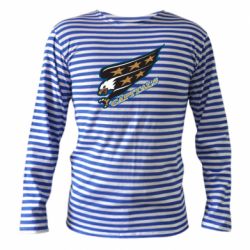 Тельняшка с длинным рукавом Washington Capitals Logo - PrintSalon