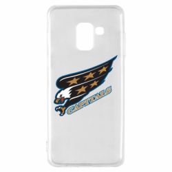 Чехол для Samsung A8 2018 Washington Capitals Logo - PrintSalon