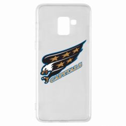Чехол для Samsung A8+ 2018 Washington Capitals Logo - PrintSalon