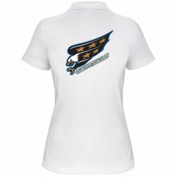Женское поло Washington Capitals Logo - PrintSalon