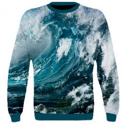 3D світшот Wave of the ocean