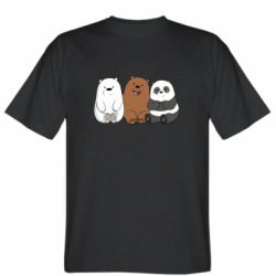 Мужская футболка Stedman We are ordinary bears - PrintSalon