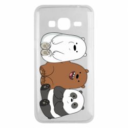 Чехол для Samsung J3 2016 We are ordinary bears - PrintSalon