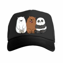 Кепка-тракер We are ordinary bears - PrintSalon