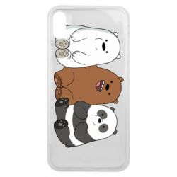 Чехол для iPhone Xs Max We are ordinary bears - PrintSalon