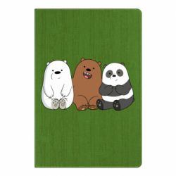 Блокнот с принто We are ordinary bears - PrintSalon