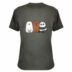 Камуфляжная футболка We are ordinary bears - PrintSalon