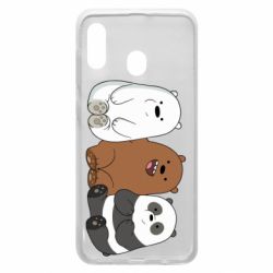 Чехол для Samsung A30 We are ordinary bears - PrintSalon