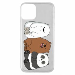 Чехол для iPhone 11 We are ordinary bears - PrintSalon
