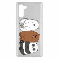 Чехол для Samsung Note 10 We are ordinary bears - PrintSalon
