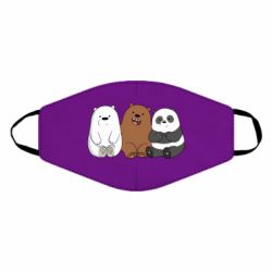 Маска многоразовая We are ordinary bears - PrintSalon