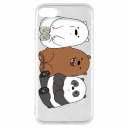 Чехол для iPhone SE 2020 We are ordinary bears - PrintSalon