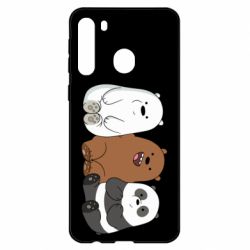 Чехол для Samsung A21 We are ordinary bears - PrintSalon