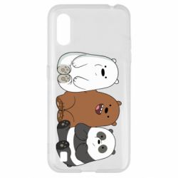 Чехол для Samsung A01/M01 We are ordinary bears - PrintSalon