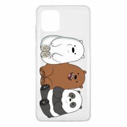 Чехол для Samsung Note 10 Lite We are ordinary bears - PrintSalon
