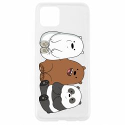 Чехол для Oppo A92s We are ordinary bears - PrintSalon