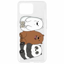Чехол для Oppo Reno 4 Lite We are ordinary bears - PrintSalon