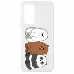 Чехол для Xiaomi Mi 10T/10T Pro We are ordinary bears - PrintSalon