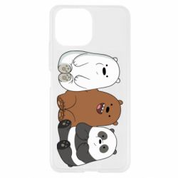 Чехол для Xiaomi Mi11 Lite We are ordinary bears - PrintSalon