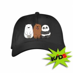 Детская кепка We are ordinary bears - PrintSalon