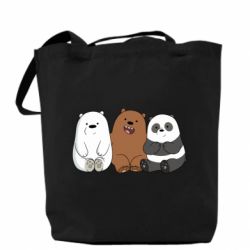 Эко-сумка We are ordinary bears - PrintSalon