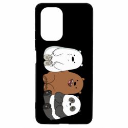 Чехол для Xiaomi Poco F3/K40 We are ordinary bears - PrintSalon