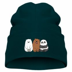 Детская шапка We are ordinary bears