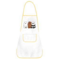 Фартук We are ordinary bears - PrintSalon