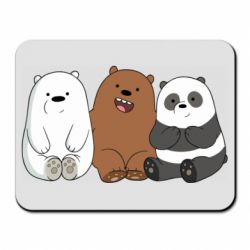 Коврик для мыши We are ordinary bears - PrintSalon