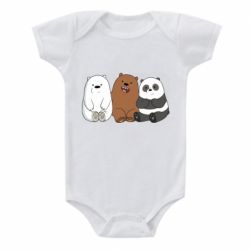 Детский бодик We are ordinary bears - PrintSalon