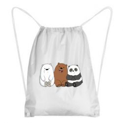 Рюкзак-мешок We are ordinary bears - PrintSalon