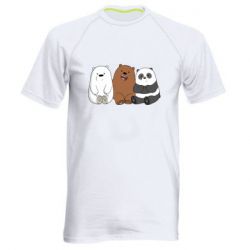 Мужская футболка для спорта We are ordinary bears - PrintSalon