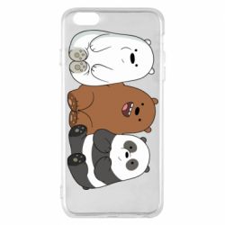 Чехол для iPhone 6 Plus/6S Plus We are ordinary bears