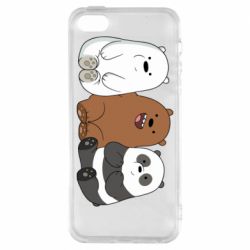 Чехол для iPhone5/5S/SE We are ordinary bears - PrintSalon