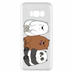 Чехол для Samsung S8 We are ordinary bears - PrintSalon