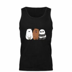 Мужская майка We are ordinary bears - PrintSalon