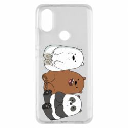 Чехол для Xiaomi Mi A2 We are ordinary bears - PrintSalon