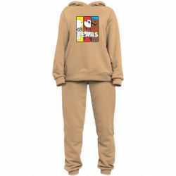 Женский костюм We bare bears collage - PrintSalon