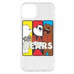 Чехол для iPhone 14 Plus We bare bears collage - PrintSalon