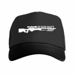 Кепка-тракер We know what's awp - PrintSalon