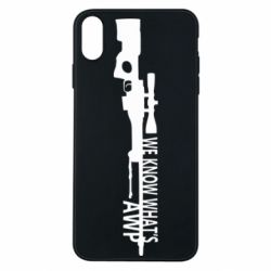 Чехол для iPhone Xs Max We know what's awp - PrintSalon
