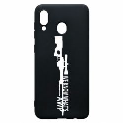 Чехол для Samsung A30 We know what's awp - PrintSalon