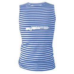 Майка-тельняшка We know what's awp - PrintSalon